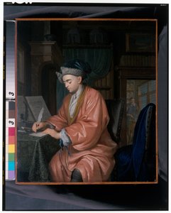 Un docteur dans ses études - Krzyztof (1659 1729) Lubieniecki