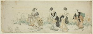 Cueillir des fleurs de printemps - Kubo Shunman