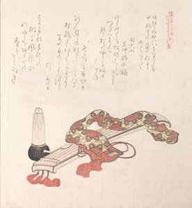 Koto, harpe japonaise et orgue à anche Sho, XIXe siècle