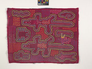Panneau de chemise (Mola) - Kuna Indian Culture