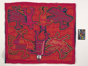 Panneau de chemise (Mola) - Kuna Indian Culture