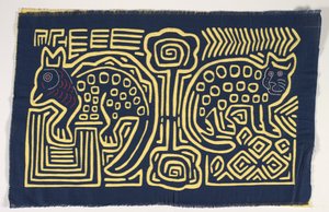 Panneau de chemise (mola), c.1950