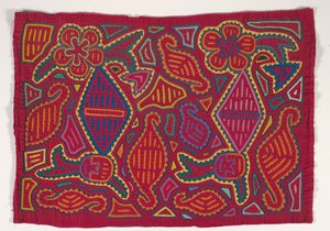 Panneau de chemise (mola), c.1950 - Kuna Indian Culture