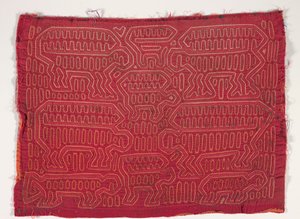 Panneau de chemise (mola), vers 1950 - Kuna Indian Culture