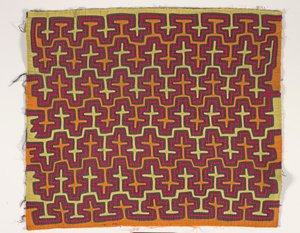 Panneau de chemise (mola), vers 1950 - Kuna Indian Culture