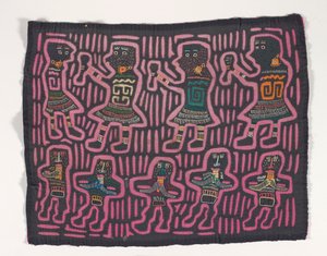 Panneau de chemise (mola), vers 1950 - Kuna Indian Culture