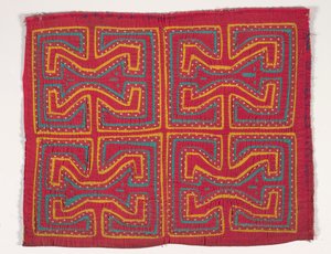 Panneau de chemise (mola), vers 1950 - Kuna Indian Culture