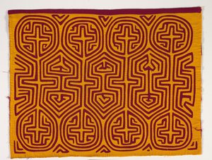 Panneau de chemise (mola), vers 1950 - Kuna Indian Culture