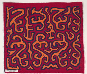 Panneau de chemise (mola) - Kuna Indian Culture