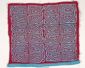 Panneau de chemise (mola) - Kuna Indian Culture