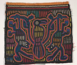 Panneau de chemise (mola) - Kuna Indian Culture