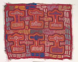 Panneau de chemise (mola) - Kuna Indian Culture