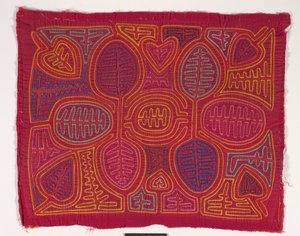 Panneau de chemise (mola) - Kuna Indian Culture