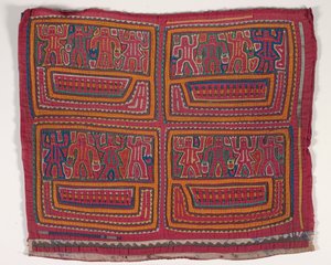 Panneau de chemise (mola) - Kuna Indian Culture