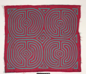 Panneau de chemise (mola) - Kuna Indian Culture