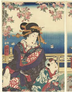 Prospérité dans les montagnes le long de la rivière Sumida