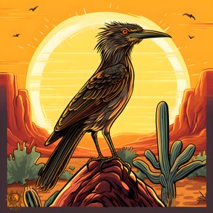 roadrunner soleil brûlant 4
