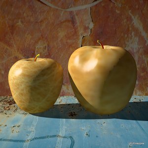 Pommes texturées n° 1