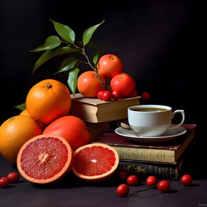 agrumes livre rouge café 3