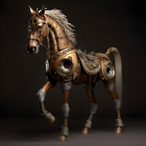 cheval anthropomorphe 1