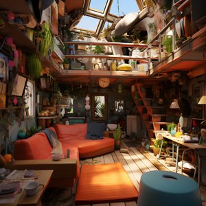 maison faite de tout ce qui est nouveau 3