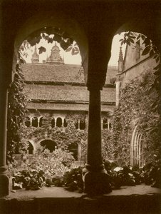 Hildesheim, Cathédrale, Cloître (photo n/b) - Kurt Hielscher