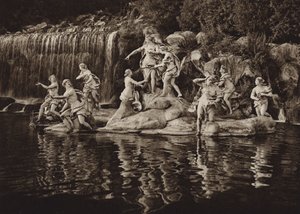 Italie : Caserta, Groupe de Diane, dans le parc - Kurt Hielscher