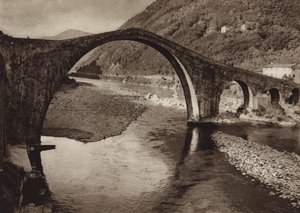Italie : Ponte del Diavolo près de Lucques - Kurt Hielscher
