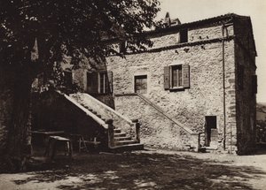 Italie : Predappio, Maison natale du Duce - Kurt Hielscher