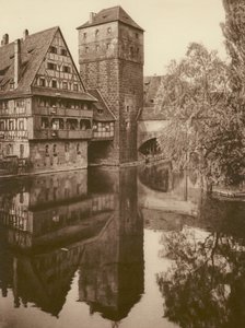 Nuremberg, Le "Henkersteg" (photo n/b) - Kurt Hielscher