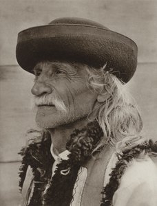Roumanie : Arbora, vieux paysan - Kurt Hielscher