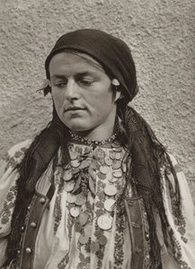 Roumanie : Merisor, paysanne - Kurt Hielscher