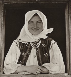 Roumanie : Oncesti, à la fenêtre - Kurt Hielscher
