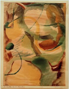 Aq. 12 Abstraction - Kurt Schwitters