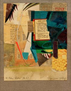 Vert sur jaune - Kurt Schwitters