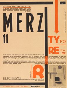 Merz 11. Typoreklame - Kurt Schwitters