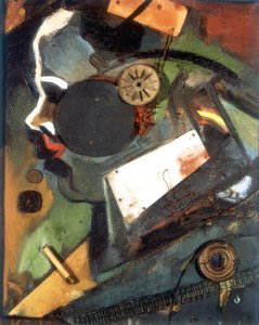 Merzbild 1A (Le docteur) - Kurt Schwitters
