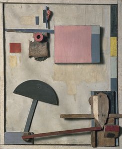 Merzbild Kijkduin, 1923 - Kurt Schwitters