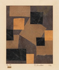 Mz 386 Hoepf Merz design, 1922 - Kurt Schwitters