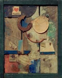 Sans titre (Merzbild Rossfett) - Kurt Schwitters