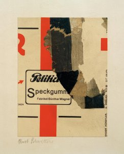 Sans titre (Speckgummi) - Kurt Schwitters