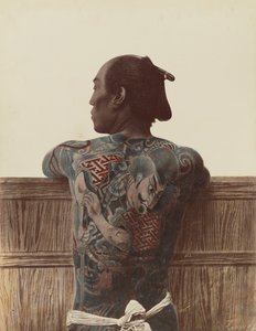 Tatouage japonais, c.1880 - Kusakabe Kimbei