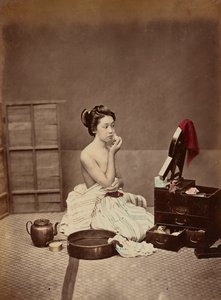 Toilette japonaise, c.1880