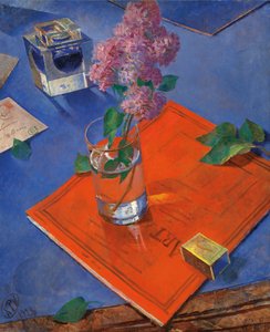 Nature morte avec lilas