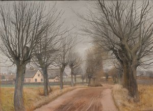 Une route près de Vinderød, Zélande - Laurits Andersen Ring