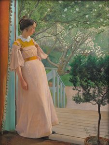 Aux fenêtres françaises. La femme de l