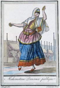 Danseuse publique mahométane