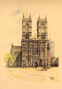 Abbaye de Westminster, 1924 - L. A. Hayes