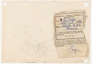 Soumission à un concours de journal, 1917 - L. Hogg