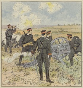Artillerie de campagne japonaise - L. Malespine